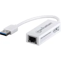 Manhattan USB 2.0 auf Fast Ethernet Adapter 10/100 Mbit/s Fast Ethernet Hi-Speed USB 2.0 weiß 506731