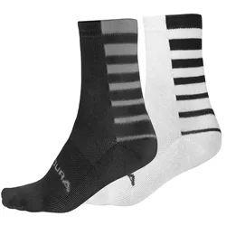 Endura Coolmax Stripe Socken (Doppelpack) Schwarz Modell 2025