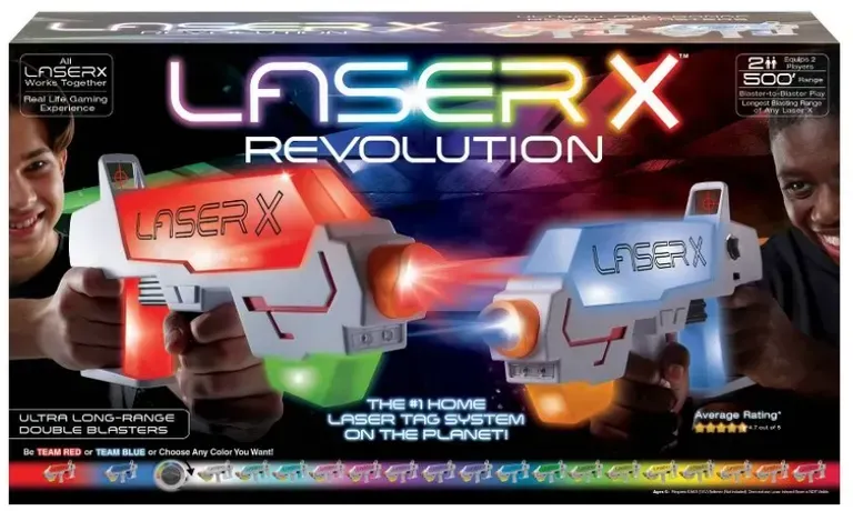 Laser X - Revolution Two Player Long Range Laser Tag Gaming Blaster Set