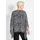 GOLDNER Tunikbluse mit Chiffon-Überwurf schwarz 52