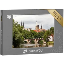 puzzleYOU Puzzle Schloss Merseburg, Deutschland, 48 Puzzleteile, puzzleYOU-Kollektionen