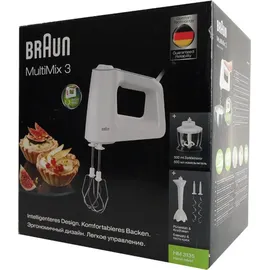 Braun MultiMix 3 HM 3135 WH Handmixer