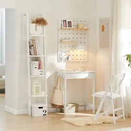 SoBuy Eckschreibtisch FWT43 Weiß