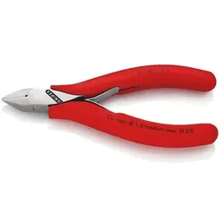 Knipex Elektronik-Seitenschneider L.115mm Form 2 Facette nein Ku.-Überzug