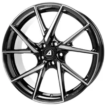 ALUTEC München ADX.01 7,5 x 18 5 x 108 ET48 ML63,4 Schwarz Poliert