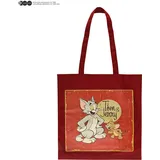 Cinereplicas - 100% Baumwolle 41 * 38cm Tragetasche - Looney Tunes/Tweety Pop Art/Tom & Jerry - Offizielle Lizenz (Tom & Jerry)