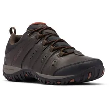 Columbia Woodburn II WP wasserdichte Wanderschuhe für Herren, Braun (Cordovan Cinnamon), 46