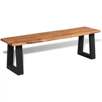 VidaXL Sitzbank Akazienholz Massiv 160 cm