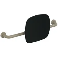 Hewi 801 Rückenstütze 801.51.916386 Wandabstand 150mm, Lehne tiefschwarz, sand