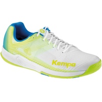 Kempa Wing 2.0 Handballschuhe weiß/fluo gelb 11.5