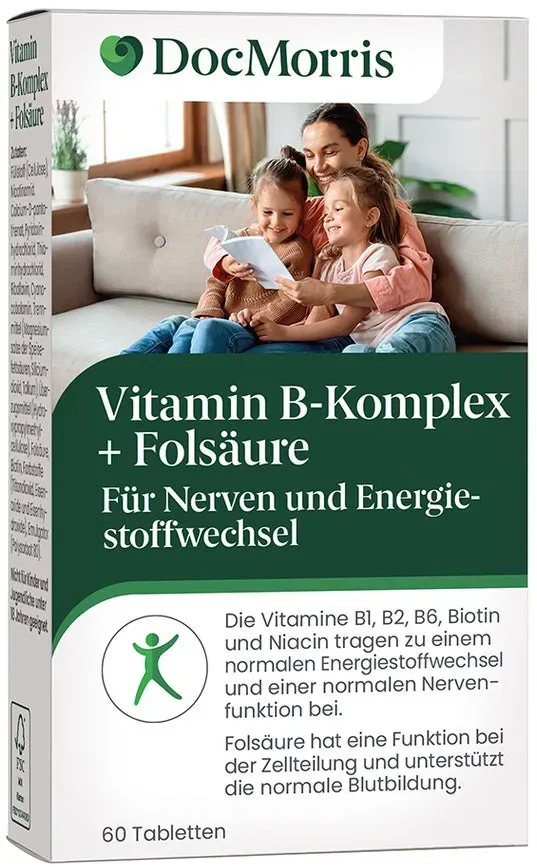 DocMorris Vitamin B Komplex + Folsäure 60 St