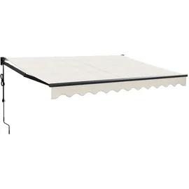 vidaXL Gelenkarmmarkise 300 x 250 cm creme