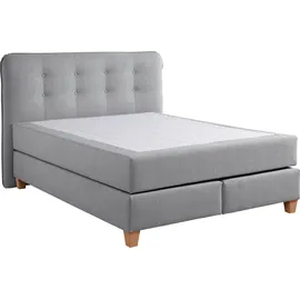 Home Affaire Boxspringbett 158 x 209 cm Grau