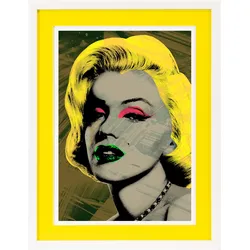 Kunstdruck NEON Passepartout