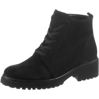 WALDLÄUFER Schnürboots »H-LUISE«, Stiefelette, Blockabsatz, in bequemer Schuhweite G (= weit), Gr. 5,5 (38,5), schwarz, , 20071402-5,5