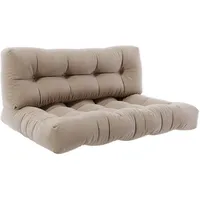 Vicco Palettenkissen Set Flocken, 120 x 80 cm