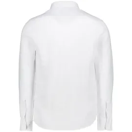 Hackett London Langarmhemd Weiß L