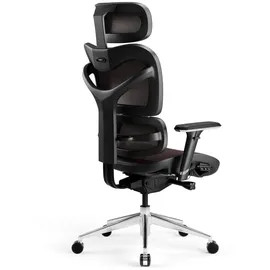 diablo-chairs V-Commander Bürostuhl Schwarz/Rot