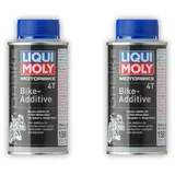 2x Motorbike 4T Bike-Additive LIQUI MOLY 1581 Motorrad Benzin Additiv Zusatz 125ml
