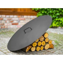 Cook King Feuerschale Ø 101 cm Schwarz