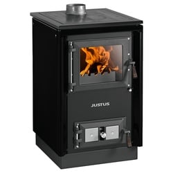 Justus | Küchenofen | Rustico-50 2.0 | 7 kW | Schwarz