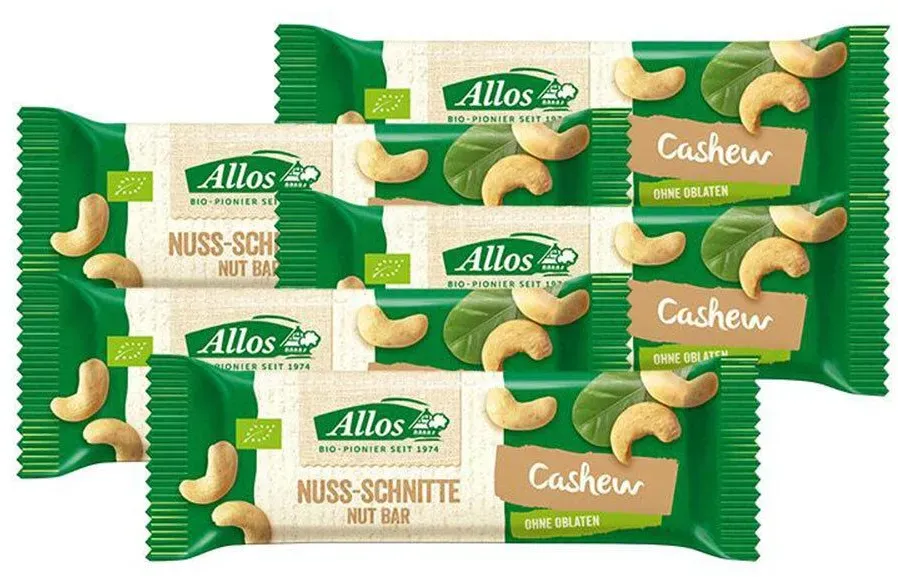 Allos Bio Nuss-Schnitte, Cashew