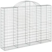 vidaXL Gabione mit Hochbogen 200 x 30 x 160 cm