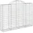 vidaXL Gabione mit Hochbogen 200 x 30 x 160 cm