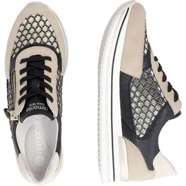 remonte D1329 Damen Weite E Beige/Schwarz 36