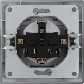 McPower Schutzkontakt-Steckdose McPower ''Flair'', 250V~/16A, UP, IP44, anthrazit