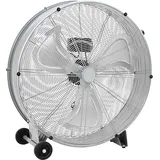 vidaXL Trommelventilator 77 cm Standventilator Silber