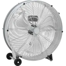 vidaXL Trommelventilator 77 cm Standventilator Silber