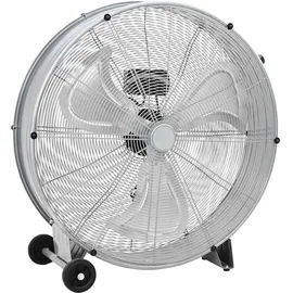vidaXL Trommelventilator 77 cm Standventilator Silber
