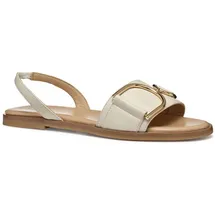 GEOX NAILEEN A Slide Sandal, Papyrus, 38.5 EU