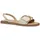 GEOX NAILEEN A Slide Sandal, Papyrus, 38.5 EU