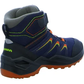 Lowa Maddox Warm GTX Mid Kinder Navy/Orange 28