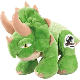 Schmidt Spiele Jurassic World Triceratops 25 cm Beige