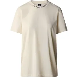 THE NORTH FACE Damen Shirt W ZUMU S/S TEE, White Dune, S
