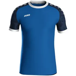 JAKO Iconic kurzarm Trikot 414 - sportroyal/marine M