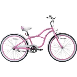Bikestar Cruiser 24 Zoll RH 135 cm pink/rosa
