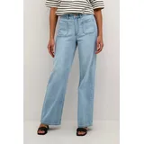 Kaffe Jeans KAkarla 40, Light Blue Washed Denim - 40