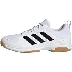 adidas Ligra 7 Hallenschuhe Herren in ftwr white-core black-ftwr white, Größe 42 - weiß