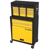 Topex Werkzeugwagen Metall schwarz