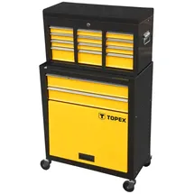 Topex Werkzeugwagen Metall schwarz