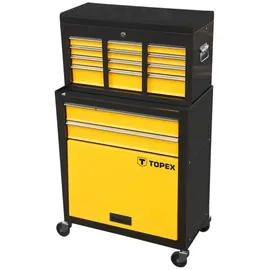 Topex Werkzeugwagen Metall schwarz