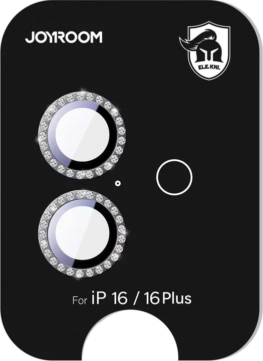 Joyroom JR-MSJ0271 Schutzglas für iPhone 16/16 Plus Linsen - Schwarz