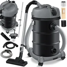 Masko MASKO® 6IN1 Industriestaubsauger Staubsauger Nass Trocken Sauger Aschesauger 2300W + Steckdose Blasfunktion ? Nass-Saugen Industrie-Sauger mit & ohne Beutel beutellos