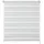 Schöner Wohnen Doppelrollo Tilda 45 x 150 cm transparent/weiß