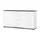 Möbel Kraft Sideboard 161 x 87 x 40 cm Weiß