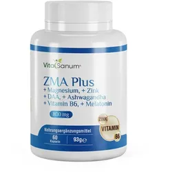 VitaSanum® - ZMA Plus 800 mg 60 Kapseln 60 St